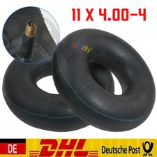 2X REIFEN SCHLAUCH 11 x 4.00-4