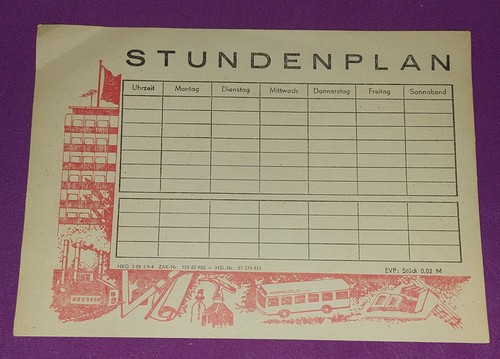 Ddr stundenplan - 1,