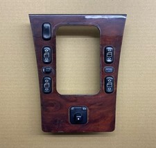 Mercedes W210 E-Klasse 95-02 Schalt Brett Umrandung Rahmen Wurzel Holz Elegance