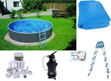 Schwimmbecken Stahlwandpool