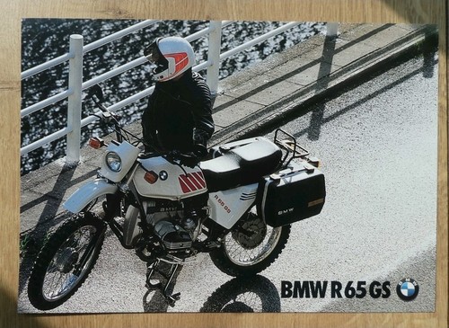 Plakat bmw r65 - plakat,