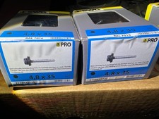 Bohrschrauben 4,8x35mm anthrazit  2x100Stück Sechskantkopf  RAL7016 / LiReg2K7