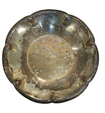 Vintage versilberte Schale Schüssel Dekoschale Tablett Home Dekor Teller