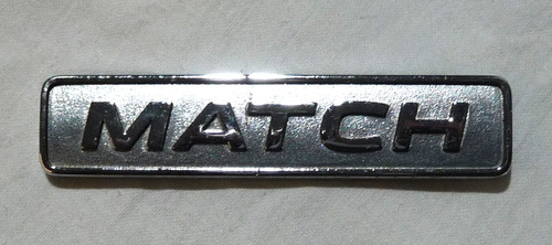 Original plakette logo match - original,
