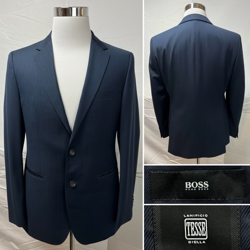 Hugo boss men 38r - men’s, navy