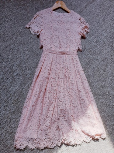 Kurzarmkleid rosa asos - rosa,
