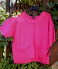 Damenbluse SARAH SANTOS Lagenlook Leinen Tunika Bluse   Gr. S M und XXXL