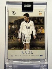 Topps Legends Raúl Real Madrid Numbered /99