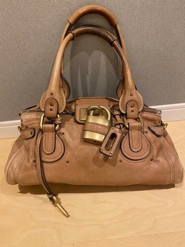 Chloe paddington beige leder - paddington,