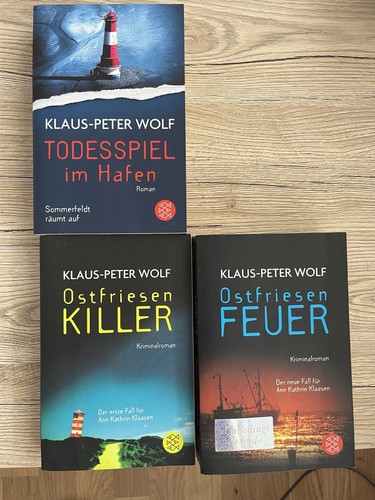 Klaus peter wolf bücherreihe - wolf,