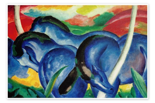 Poster die großen blauen - die,
