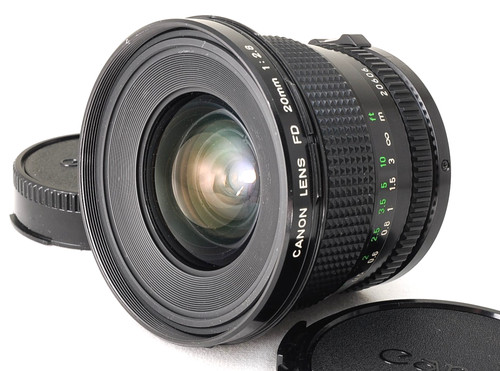 Canon new 20mm 8 mf - new, fd