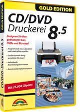CD/DVD Druckerei 8.5 Gold