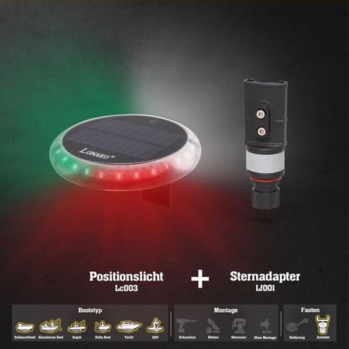 Set positionslicht farben - set:, +