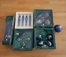 Christborn alte Weihnachtskugeln Christbaumkugeln Glas-mundgeblasen-handdekorier