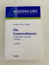 Die Examensklausur von Muckel, Rolfs, Weißer (2022)