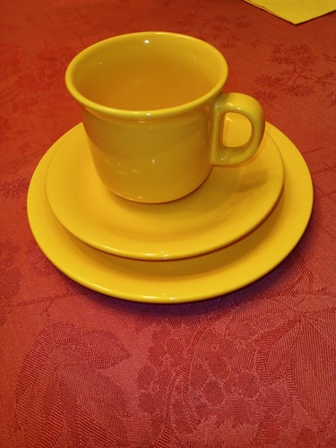 Gedeck gelb tasse - gelb,,