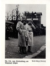 General von Hindenburg am