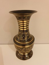 Messing - Vintage Blumenvase