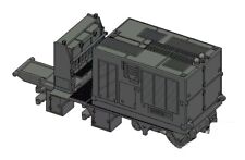 1/87 LKW Für Herpa Scania 4 achs Schwerlast Fahrgestell Schwerlastturm Generator