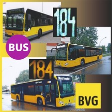 3 Fotos, BVG Sub, MB EN, Linie