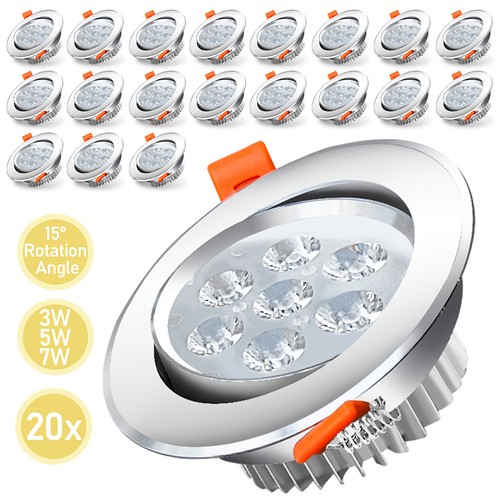 20x led einbaustrahler - 20x,