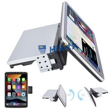 1 DIN 10.1" Android 15 Apple Carplay Autoradio mit GPS Navigation WiFi BT FM/RDS