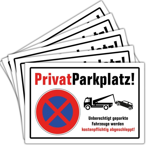 Parken verboten schild - verboten,