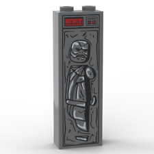 LEGO® Brick 1x2x5: Verbrecher in Karbonit (custom print)