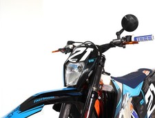 Spiegel Flexi Minimal Matt Schwarz klappbar E-geprüft 