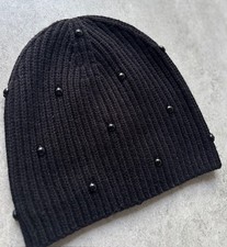 Kate Spade Mütze Damen Strickmütze schwarz neu