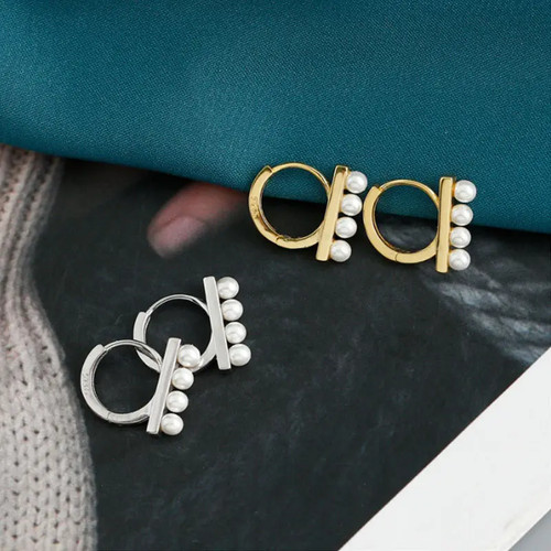 Creolen mit perlen damen - mit,
