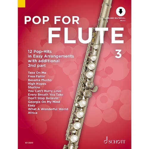 Schott music pop for flute - music,