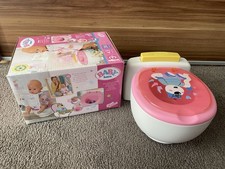 Zapf Creation Baby Born Toilette Mit Lustigen Geräuschen Glitzer-Häufchen OVP