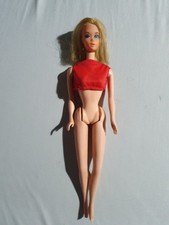 Walk Lively Barbie Nackt Taiwan #1182 70er Vintage Puppe 1971 Bastler Ersatz