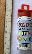 Casino Slot Würfel Dice 10 Er Sets Früchte  Glocke BAR Symbole