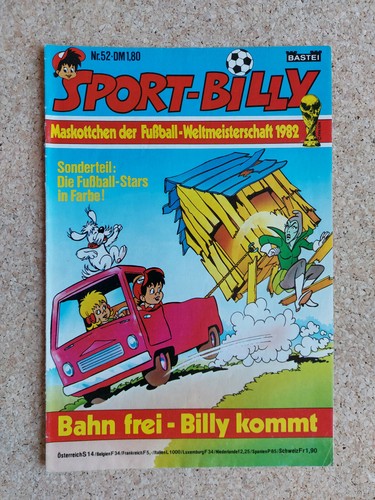 Bastei comic sport billy nr - /, sport-billy