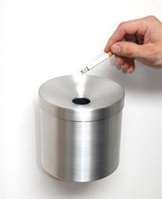 Wandaschenbecher Aschenbecher Außen Wandascher Aluminium draußen Ascher