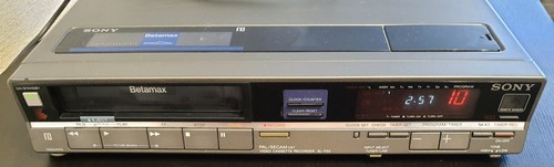 Sony f30ps slimline betamax - sony,
