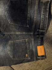 Gucci Hose Dunkel Blau Größe