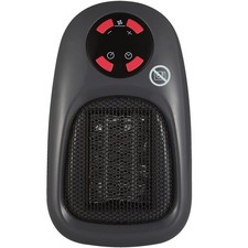 Steckdosen Heizung BALDERIA SH500 - Heizlüfter 500W, Steckdosenheizung - Schwarz