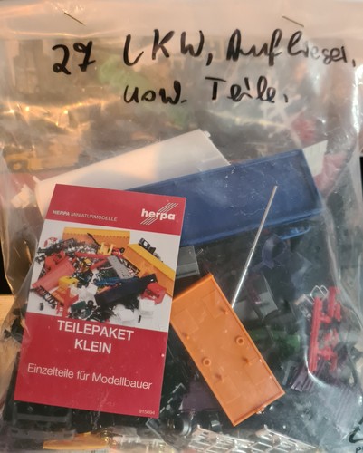 Herpa bastelteile lkw - bastelteile, nr.