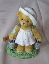 Cherished Teddies LEAH 2003 Membearship Figurine 2002 CT009