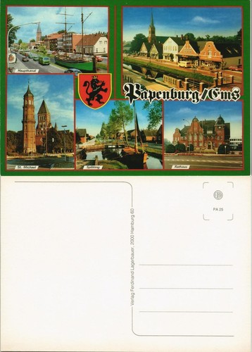 Papenburg mehrbild ak - papenburg, mehrbild-ak