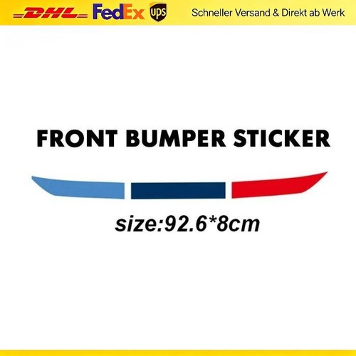 Front stoßstange aufkleber - front,