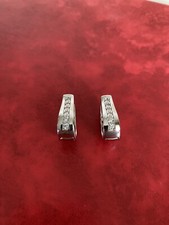 Schöne Creolen  echt  Silber 925 Damen Kreolen Ohrringe, neu