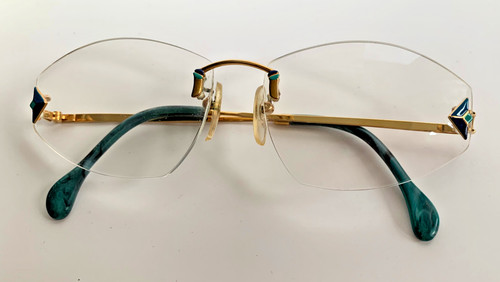 Flair brille blau - flair, blau/türkis