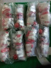 Coca Cola Eis-Bär 2002 6cm  4 Sets à 4 Stück OVP Hartplastik mit Würfel Sammler