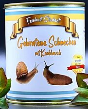Gebratene Schnecken in
