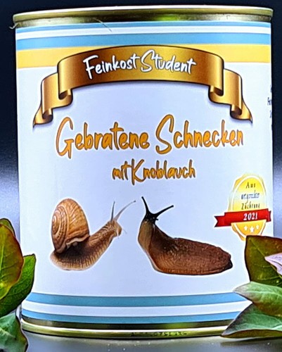 Gebratene schnecken - gebratene,